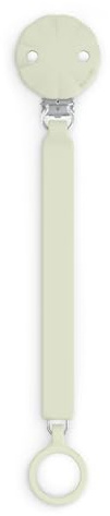 Suavinex, Chupetero de Silicona, Broche Pinza con Cinta Plana de Silicona, Cadena Chupete para Bebés +0 Meses, Clip con Plaquita de Silicona, Broche para el Chupete Wonder, Almost Aqua