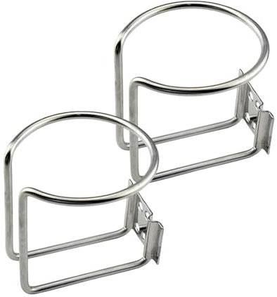 Getränkehalter mit Ring für Boot, Getränkehalter mit Ring – Getränkehalter aus Eisen, Wandbecherhalter für Boot, Getränkehalter aus Eisen für LKW, Wohnmobil, Anhänger