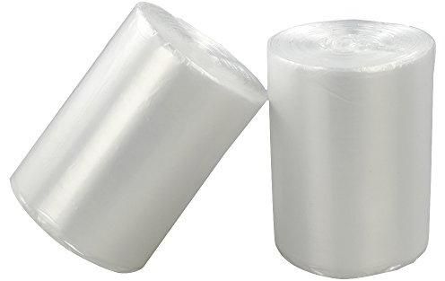 Yuright Transparente Müllbeutel, Müllbeutel, 2 Rollen/200 Stück (40 l)