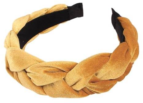 Trachten Haarreif Dirndl Damen Haarreifen Elegant Mädchen Geflochtenes Haarband Geflochten Perlen Haarschmuck Kinder Haaraccessoires Samt Mittelalter Accessoires Drahthaarband Breit Schmuck Gold