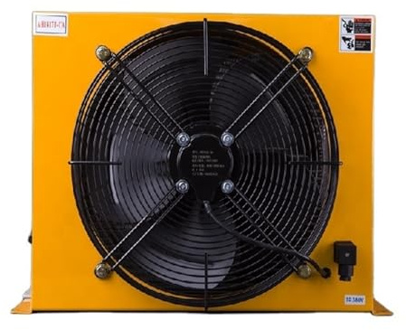 AH1417T 150L/min Radiatore raffreddato ad aria Scambiatore di calore for olio idraulico for macchine utensili CNC Ampia area di dissipazione del calore(AC110)