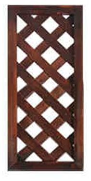 XTGDIEM Panneaux De Treillis Jardin À Lattes en Bois for Brise-Vue Et Bordure, Adaptés La Décoration Intérieure Extérieure(30x60cm)