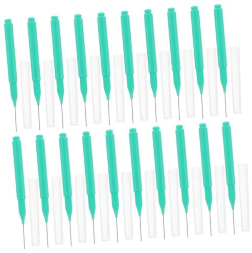 Anneome 100 piezas Cepillos Interdentales para Limpieza y Duradera de Dientes y para Uso Diario y Cuidado Bucal Seguro