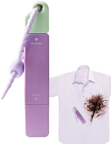 Smacchiatore per vestiti, formato da viaggio, penna smacchiatore istantaneo a doppia estremità, per la pulizia di, abbigliamento, olio, cibo, grasso, attività all'aperto, viaggi, campeggio