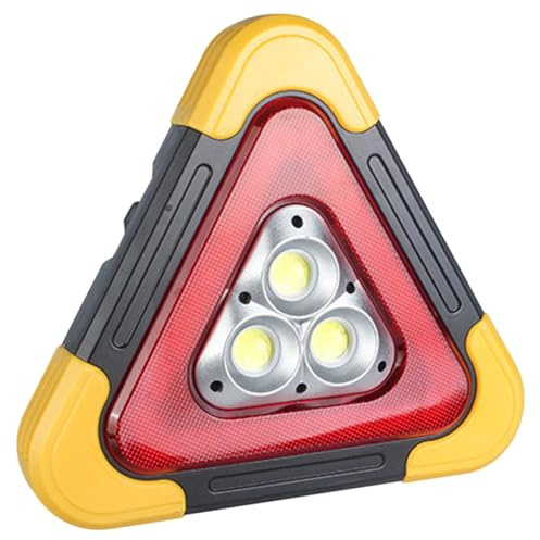 Señal de Advertencia Triangular Luz LED para Vehículos
