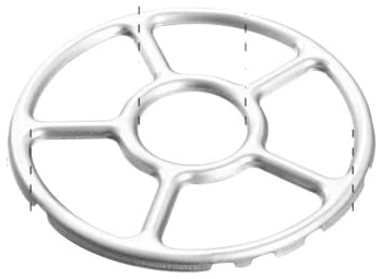 Supporto ausiliario for telaio stufa da 2 pezzi Per Piani Cottura A Gas | Accessori for fornelli a gas for uso domestico, supporto for cremagliera for cottura a vapore Wok for pentole piccole