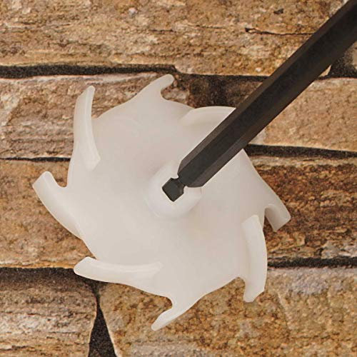 Dissolver Set - Farbrührer, Quirl, Mischer (3 Stück Dissolverscheiben 75 mm und 1 Stück Dissolverwelle 300 mm aus Stahl)