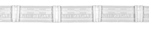Ruther & Einenkel 12123/50 Faltenband mit 2 Falten 50 mm, 150%, weiß/Aufmachung 10 m