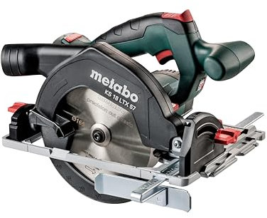 Metabo 601857890 - Sierra circular inalámbrica (18 V, 18 V) KS 18 LTX 57