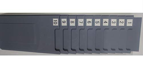 Kartenhalter 10-fach für ET401MT/C rechnende Stempeluhr