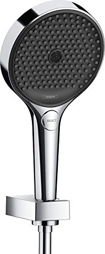 hansgrohe Duschsystem Rainfinity 130mm (Duschkopf, Schlauch 125cm, Halter, 3 Strahlarten) chrom
