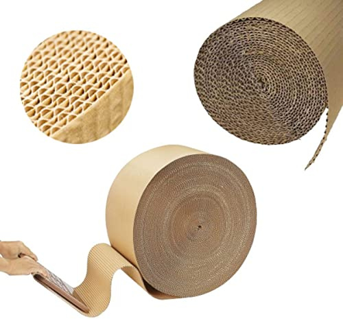 Wellpack Europe Corrugated Cardboard Card Paper Roll 1200MM x 20M Moving Packing Storage