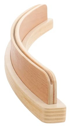 SAFIGLE Holz-Spielkartenhalter Freihändiger Spielkarten-Organizer Kartenspiel-Tablett Für Bridge-Canasta-Kartenspiele