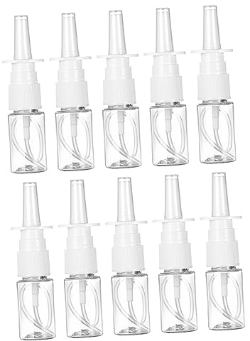 CIMAXIC 10piezas Botellas Spray De Unidades Recipientes Para Viaje Diseño Compacto y Hermético Para y De Alergias