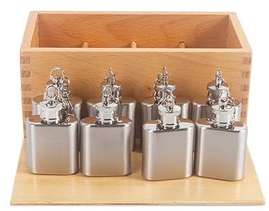 X-Institute Juguete Educativo Botella Térmica Madera Juguete Cognitivo Caja Aprendizaje Sensorial Juguete Educativo Habilidad Motora Fina para Niños Pequeños
