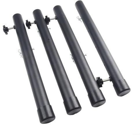 Verstellbare Beine, Tischhöhenverlängerung, Klapptischbeinverlängerung, Tischbeinverlängerung, für Tische, Schränke, DIY-Möbel (44 cm)
