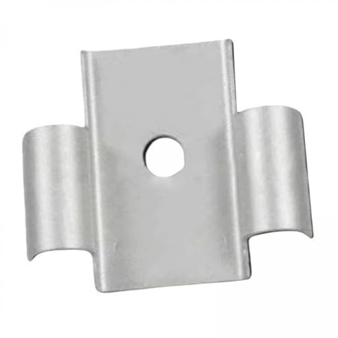 Okiyakusama 2X Clips de Frein de Stationnement Retenue de Frein de Stationnement Pince de Retenue Portable en Acier Inoxydable Véhicules Antidérapant Serre-câble