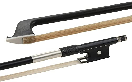 GLASSER Violinbogen,Fiberglas, Made in USA, 203SH-18, Neusilberbewicklung, für 1/8 Violine