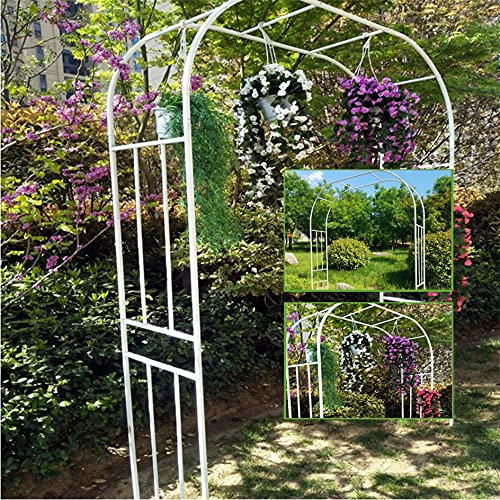 YYHJ Arche à Rosiers,Arche de Jardin,tonnelle pergola Fer Forge,pour Soutien Plantes Grimpante Terrasse Patio Jardin Archway Décoration