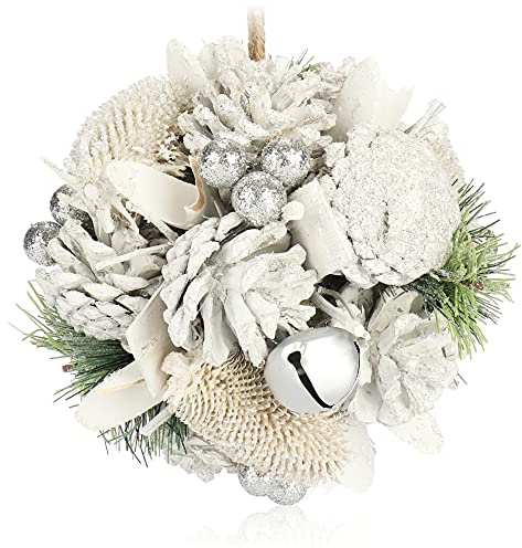 com-four® Weihnachts-Hänger für die Weihnachtsdeko, Christbaumhänger | Dekofigur als Raumschmuck oder Geschenk - Anhänger
