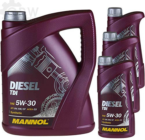 QR-PARTS 69989263 8 Liter Original MANNOL Motoröl Diesel TDI 5W-30 Engine Oil Öl