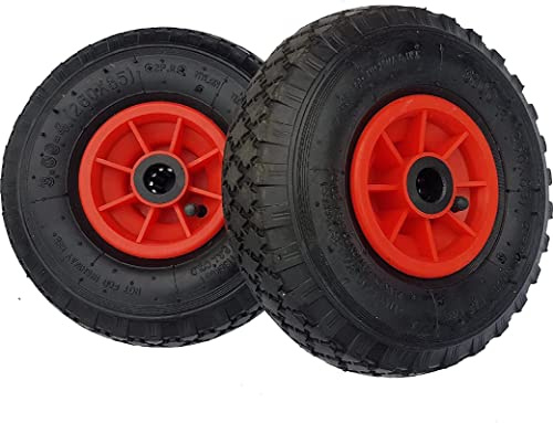 Kippen 1637K1 - Coppia di Ruote Pneumatiche. Dimensioni: 3.00-4 (260x85 mm.)