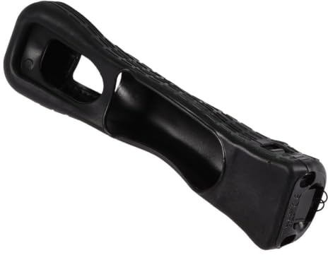 Motion Plus-Adapter mit Silikonhülle, Erhöht die Genauigkeit und Verbessert die Spielkontrolle bei Kompatiblen Spielen, für Fernbedienung (Schwarz)