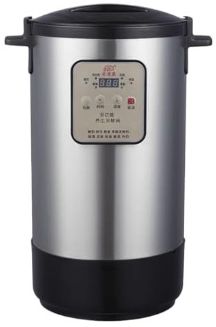 Fermenteur à Yaourt,Machine de Fermentation Automatique de 12 L avec Pot intérieur en Acier Inoxydable,contrôle Intelligent de la température avec écran LCD,fermenteur Multifonction,pour natto