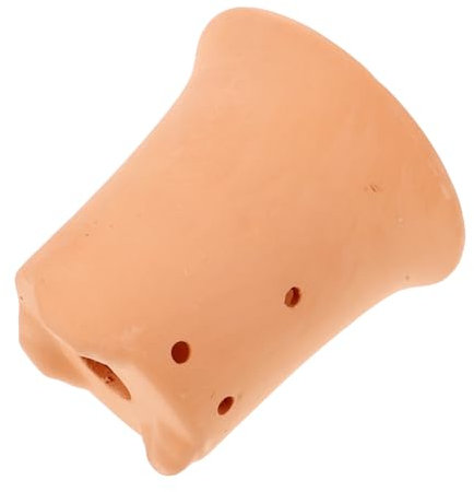 BEBEMOKO Maceta De Barro Hueca para Orquídeas Maceta Transpirable De Terracota para Suculentas Decoración De Escritorio Hogar