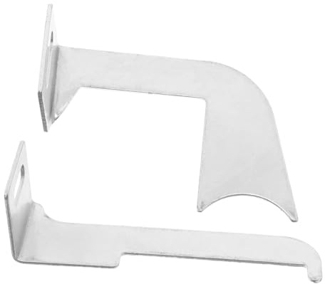 ANDRESLAD Radiator Hook Metal Fixing Buckles for Bathroom Radiator Hangers Heating System Installation Support Brackets