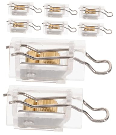 Gatuida 8pcs Blind Cord Locks for Venetian Blinds Cord Lock Safety Mechanism for Bamboo and Roman Shades