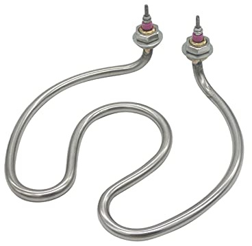 XLANDALYUEFA Water heater parts 220V 2500W Coil Heating Element For Boiled Water Bucket,Stainless Steel Electric Parts Heat Pipes For Heating Boiler/Tank(Type D Bend Head)