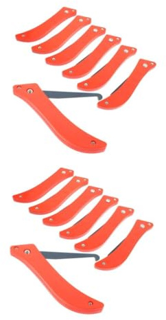 DIYEAH 2 Set Raschiatore Per Fughe Piastrelle Strumenti Per Pulizia Con Ergonomico Per Superfici Dure Come Ceramica Colore Casuale 6 Pezzi*2