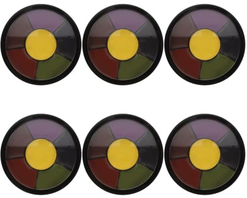 Healvian 6pcs Bruise Cover up Facepaint Squid Body Oil Water Based Body Art Paint Professional