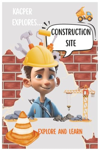 Construction Site Board Book for Kids : Bulldozers, Dump Trucks, Cranes: My First Construction Site Book