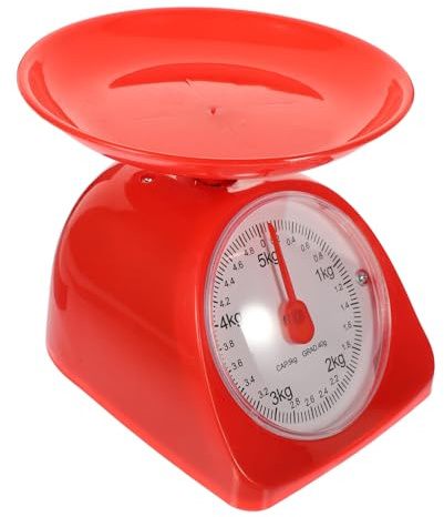 LALADEFIEE Bilancia Cucina Digitale Multifunzionale con Piatto Graduato Precisione Alta per Alimenti Solidi Design Elegante e Portatile per Uso Domestico e Professionale
