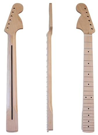 mástil de guitarra Mástil de guitarra eléctrica para zurdos 6 cuerdas 22 trastes accesorios