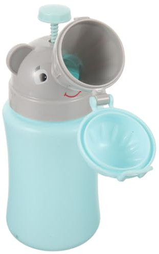 BIUDECO Orinal Portátil para Ligero Prueba de Fugas, Baño de Emergencia de Plástico Adecuado para Viajes y Entrenamiento Infantil en Carretera
