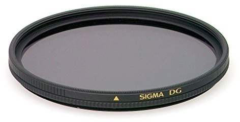 Sigma EX 62 - Filtro polarizador para Objetivos de cámara 62 mm, Negro