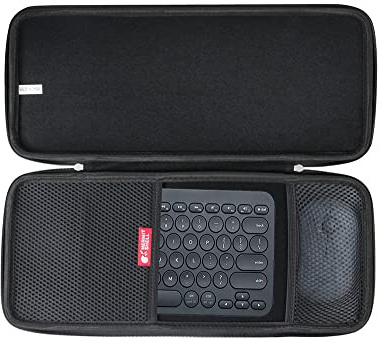 Hermitshell Hard Travel Case for Logitech Pebble 2 Combo K380 K380s Pebble Keys 2 + M350 Wireless Keyboard and Pebble Mouse Combo
