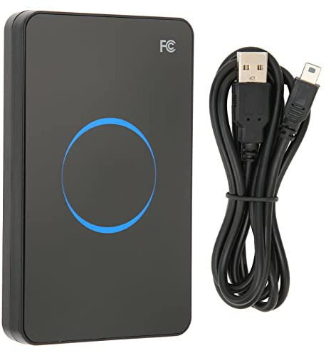 Lector de Tarjetas de identificación R80D Interfaz USB de 125 KHz con indicador LED/Zumbador Soporte de Lectura rápida para XP/CE/7/10//Vista
