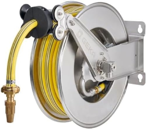 GEKA plus automatisk slangupprullare EA15SK, med vattenslang, L x B x H 52 (inkl. hållare) x 45 x 23,5, 42,9041.9