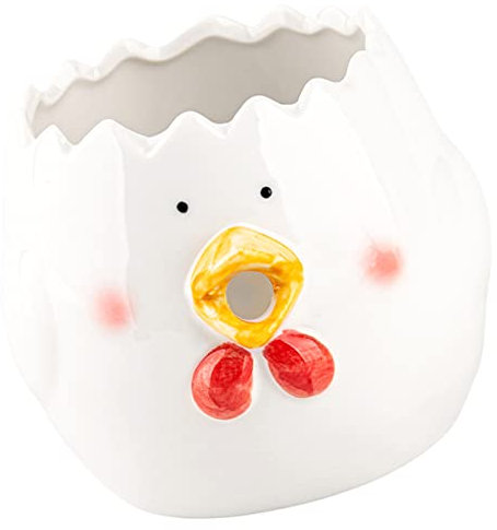 KICHOUSE Egg Separator Egg White Separator Cartoon Egg Separator Egg Yolk Separator Ceramic Egg Yolk Filter for Cooking