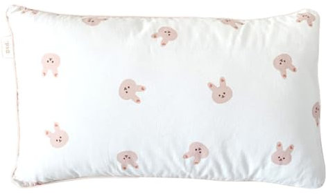 DIMITU Kinderkissen, bedruckt, Tiermuster, Baumwolle, Kissen für Neugeborene, atmungsaktiver Kissenbezug