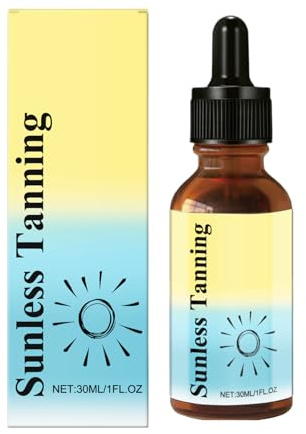 Gotas Autobronceadoras Sin Sol - 30ml Bronceador Hidratante | Aceite Nutritivo Con Bronceado Líquido Para Cara, Cuerpo Y Todo Tipo De Piel