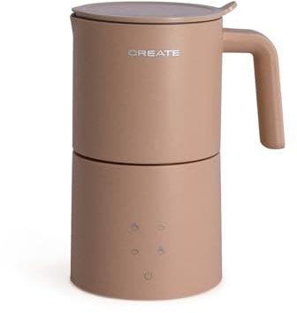 CREATE/MILK FROTHER STUDIO PRO/Espumador calentador de leche eléctrico moca/Apto para lavavajillas, pantalla táctil, 4 programas, sitema de seguridad, 620ml, uso en frío o caliente, 450W