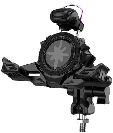 Motorcykel Navigations Fäste Tvärstångssats För Cykel Motorcykel Scooter 6.1-7.2 Telefonhållare GPS Navigationsfäste Vibrationsdämpare Styre(M10-Bracket Base)