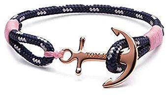 Tom Hope Damen Wickelarmbänder Vergoldet - Rose Gold -Medium