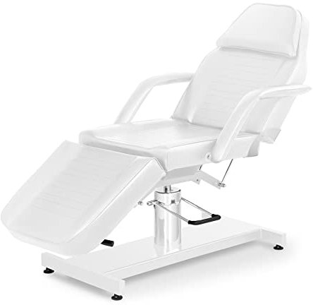 Physa Kosmetikliege 182 x 61 x 61-79 cm 200 kg weiß Behandlungsliege Kosmetikstuhl Therapieliege Tattooliege