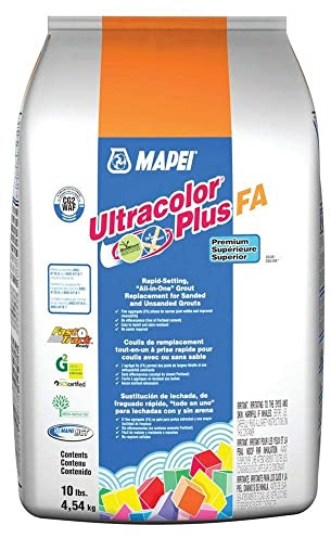 Mapei Ultracolor Plus FA Rapid-Setting Grout 10 lb Bag (Silver)